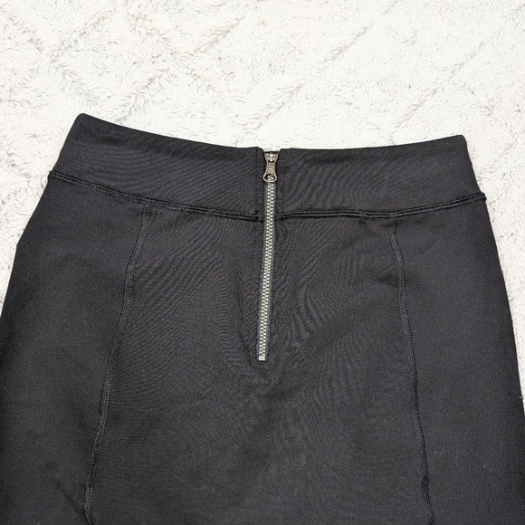 Lululemon Skirt Women's 4 Black Rocket Pencil Retro Front Zip Pockets Stretch - Picture 4 of 6
